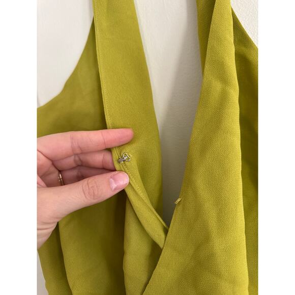 REFORMATION NWT Nila Wrap Halter Top in Algae Bloom Size Small - Picture 5 of 9